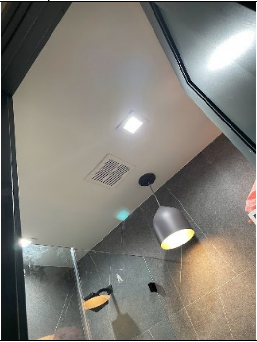 Bathroom exhaust and renovation completed